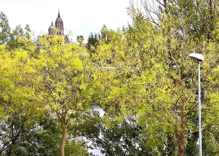 Vistas Rio Tormes Huerta Otea 度假居